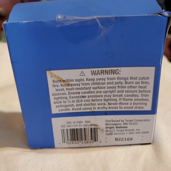 Lot 3 Boxes of Shades Of Blue Menorah Hanukkah Candles 3" 45 Per Box READ Price - Picture 4 of 4